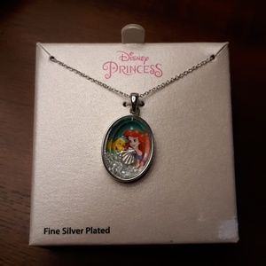 Brand New Disney Ariel lover necklace